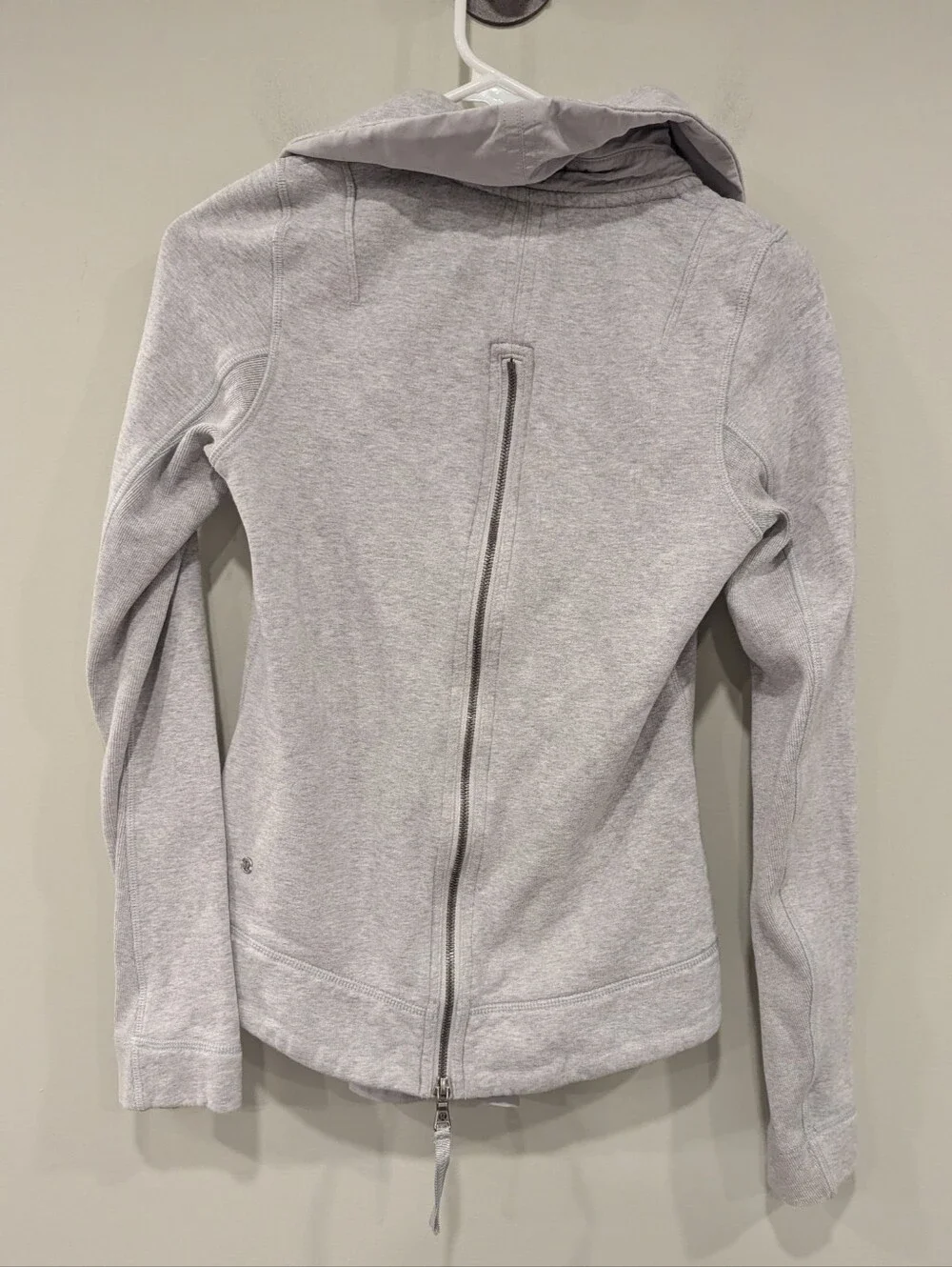 Lululemon En Route Full Zip Jacket In Heathered Grey Size 4